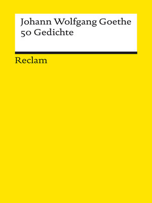 cover image of 50 Gedichte